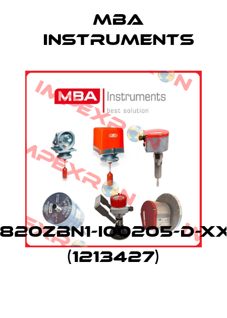 MBA820ZBN1-I00205-D-XXXXX (1213427) MBA Instruments