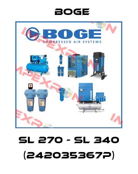 SL 270 - SL 340 (242035367P) Boge