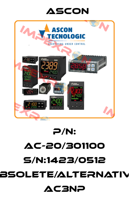P/N: Ac-20/301100 S/N:1423/0512 obsolete/alternative AC3NP Ascon