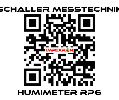 Humimeter RP6 Schaller Messtechnik