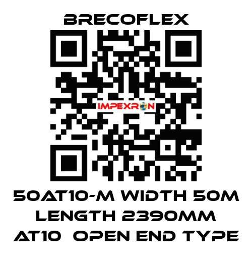 50AT10-M Width 50m Length 2390mm AT10　Open end type Brecoflex