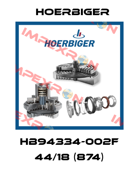 HB94334-002F 44/18 (874) Hoerbiger