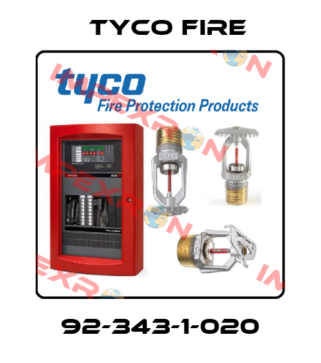 92-343-1-020 Tyco Fire