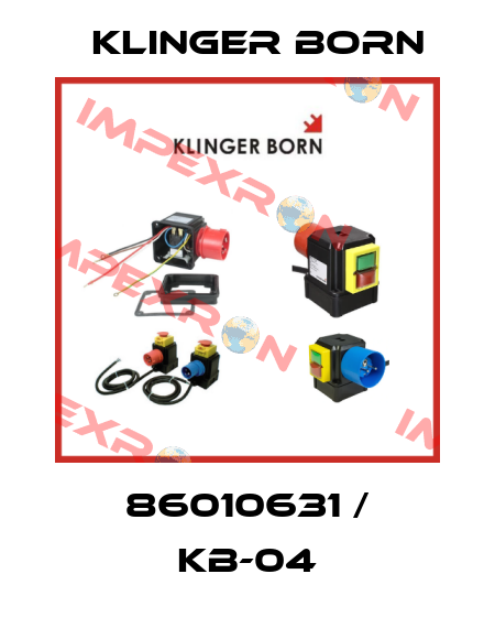 86010631 / KB-04 Klinger Born
