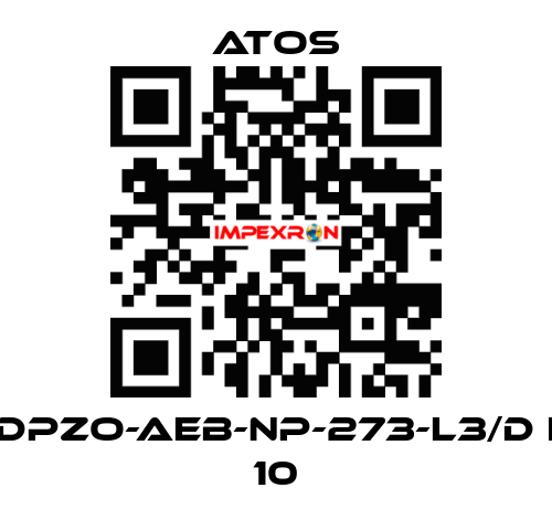 DPZO-AEB-NP-273-L3/D I 10 Atos