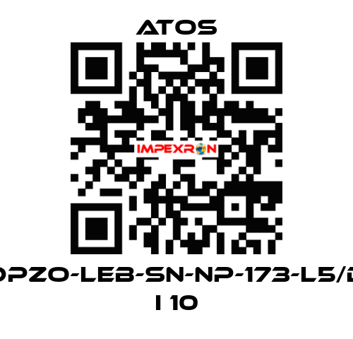 DPZO-LEB-SN-NP-173-L5/D I 10 Atos