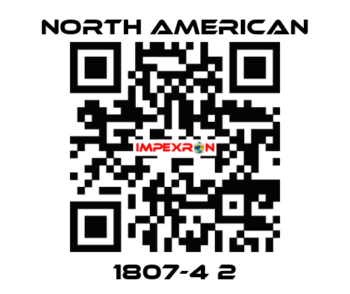 1807-4 2 NORTH AMERICAN