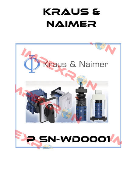 P SN-WD0001 Kraus & Naimer