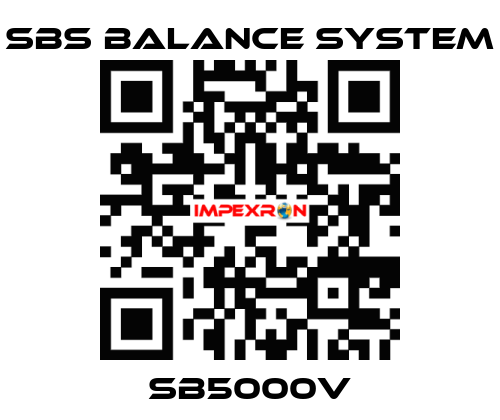 SB5000V SBS BALANCE SYSTEM