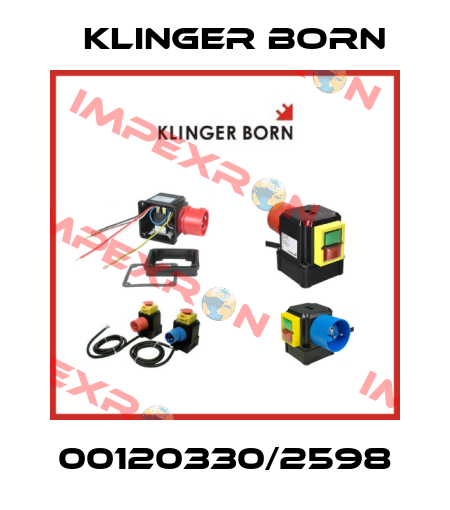 00120330/2598 Klinger Born