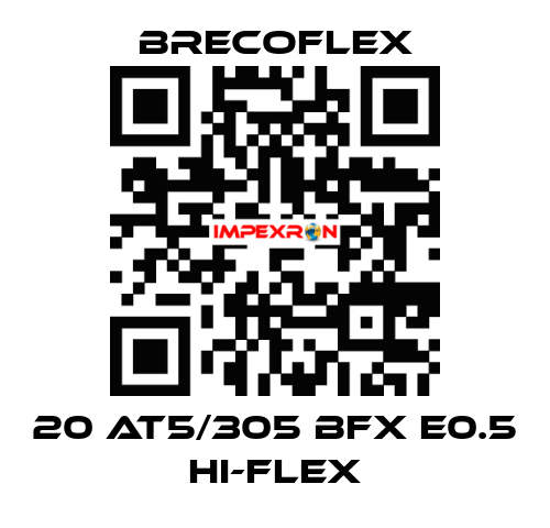 20 AT5/305 BFX E0.5 Hi-Flex Brecoflex