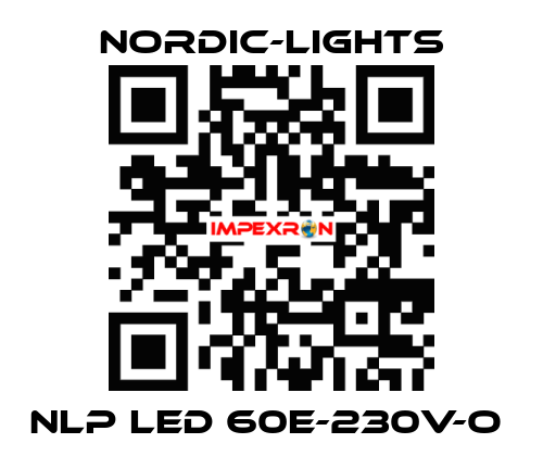 NLP LED 60E-230V-O  nordic-lights