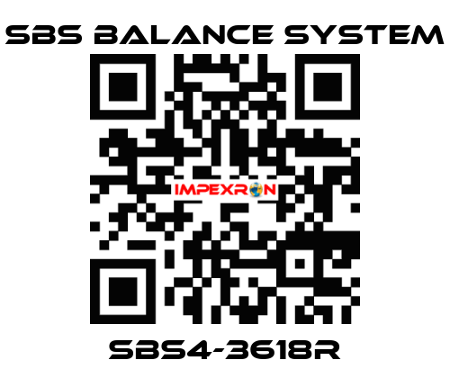 SBS4-3618R SBS BALANCE SYSTEM
