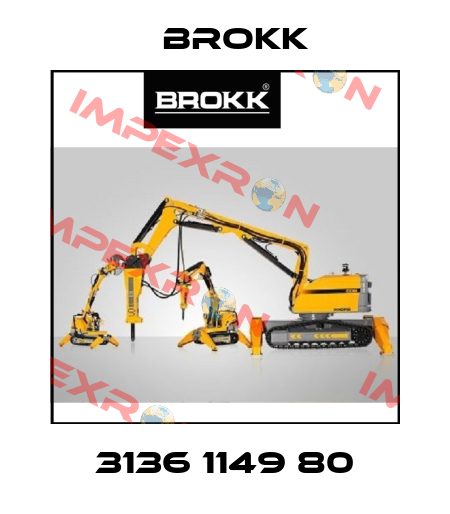 3136 1149 80 Brokk