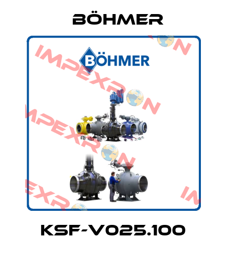 KSF-V025.100 Böhmer