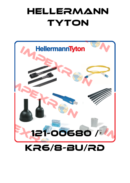 121-00680 / KR6/8-BU/RD Hellermann Tyton