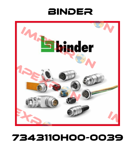 7343110H00-0039 Binder