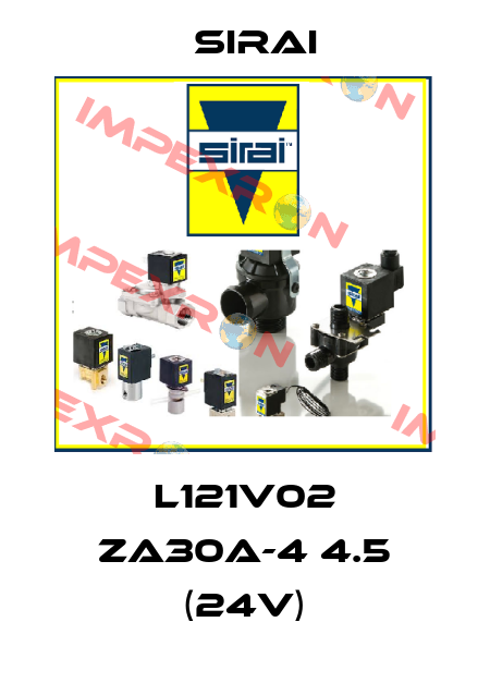 L121V02 ZA30A-4 4.5 (24v) Sirai