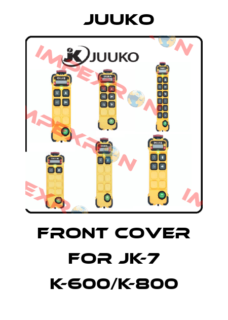 front cover for JK-7 K-600/K-800 Juuko