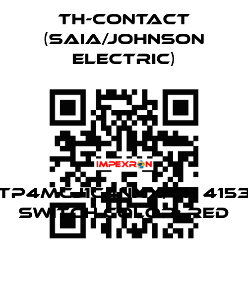 TP4MCJ1C4NXX/CH 4153 Switch color: Red TH-Contact (Saia/Johnson Electric)