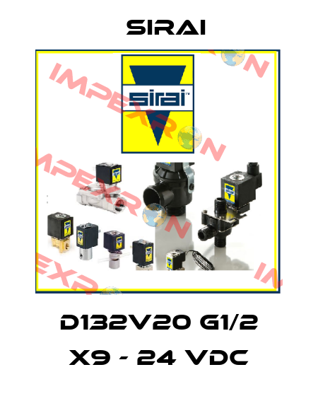 D132V20 G1/2 x9 - 24 VDC Sirai