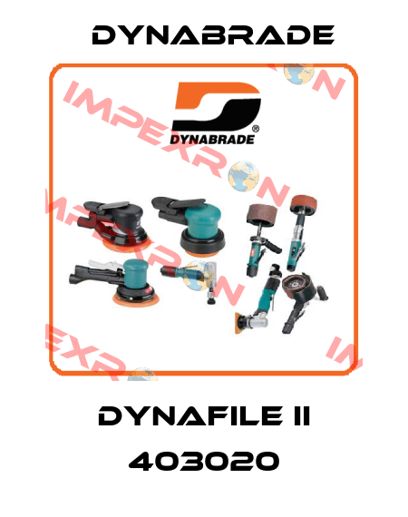 DYNAFILE II 403020 Dynabrade