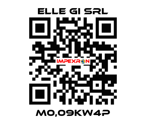 M0,09KW4P ELLE GI SRL