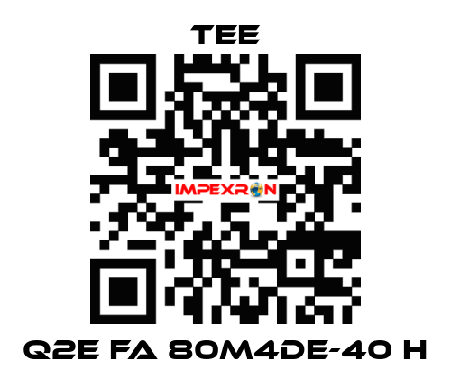 Q2E FA 80M4DE-40 H TEE