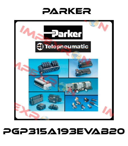 PGP315A193EVAB20 Parker