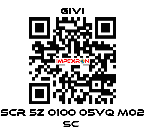 SCR 5Z 0100 05VQ M02 SC  Givi