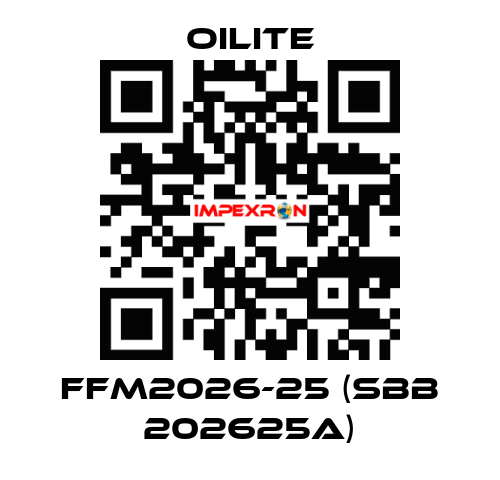 FFM2026-25 (SBB 202625A) Oilite