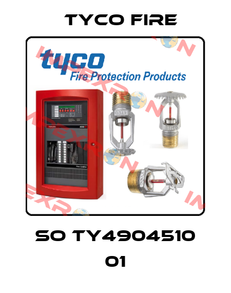 SO TY4904510 01 Tyco Fire