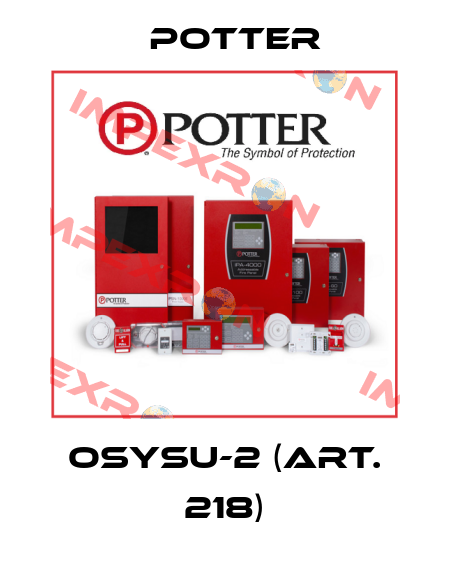 OSYSU-2 (Art. 218) Potter