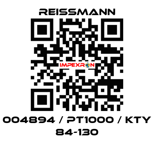 004894 / Pt1000 / KTY 84-130 Reissmann