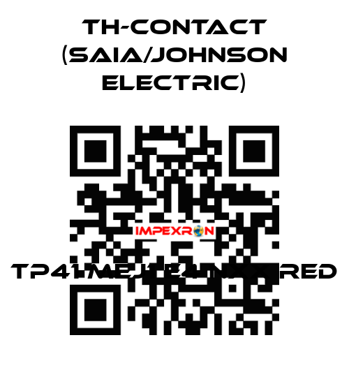 TP41 MEJ1 E4 NXX RED TH-Contact (Saia/Johnson Electric)