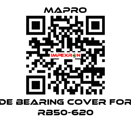 DE bearing cover for RB50-620 Mapro