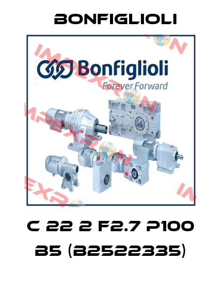 C 22 2 F2.7 P100 B5 (B2522335) Bonfiglioli