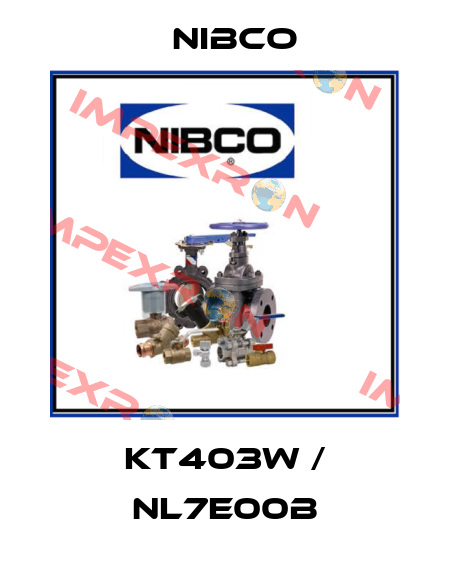 KT403W / NL7E00B Nibco