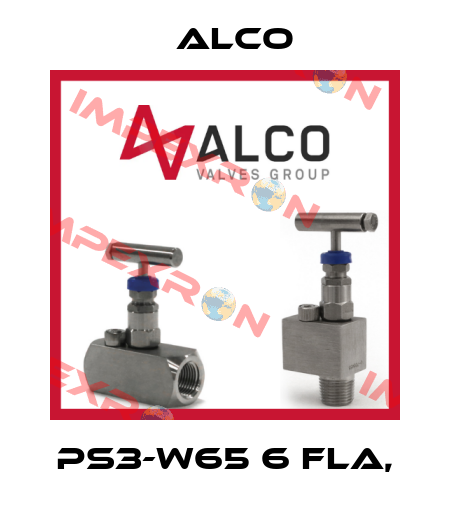 PS3-W65 6 FLA, Alco