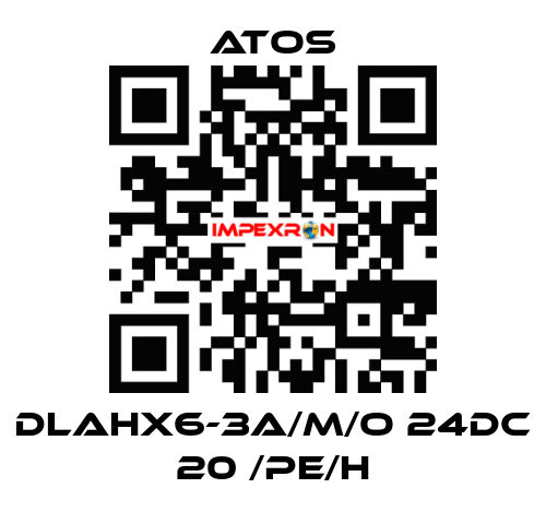 DLAHX6-3A/M/O 24DC 20 /PE/H Atos