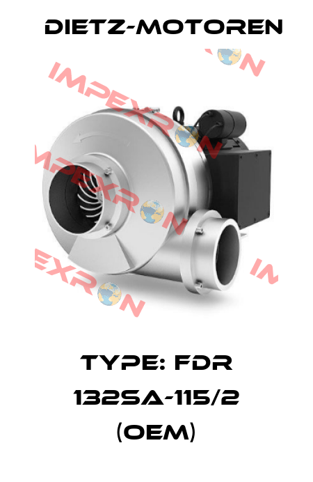 TYPE: FDR 132Sa-115/2 (OEM) Dietz-Motoren