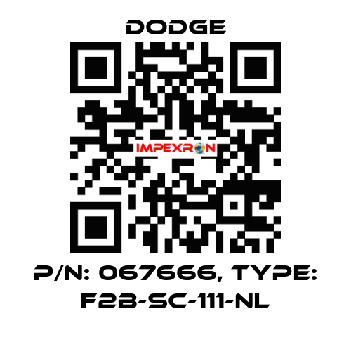 p/n: 067666, Type: F2B-SC-111-NL Dodge