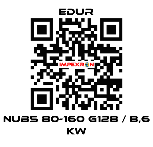 NUBS 80-160 G128 / 8,6 kW Edur