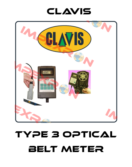 Type 3 Optical Belt Meter Clavis