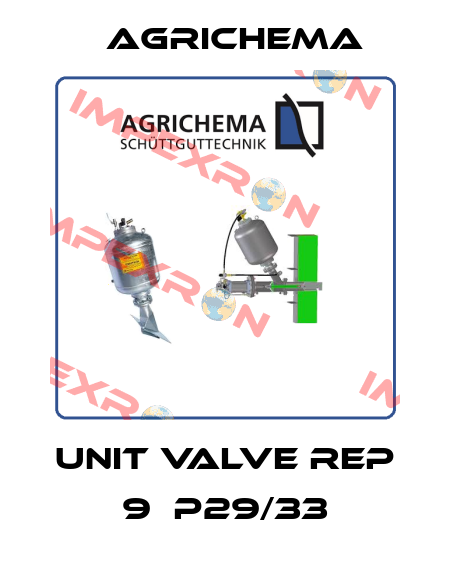 Unit valve rep 9  P29/33 Agrichema