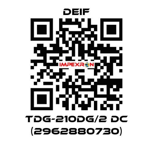 TDG-210DG/2 DC (2962880730) Deif