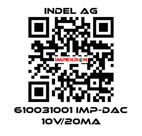 610031001 IMP-DAC 10V/20mA INDEL AG
