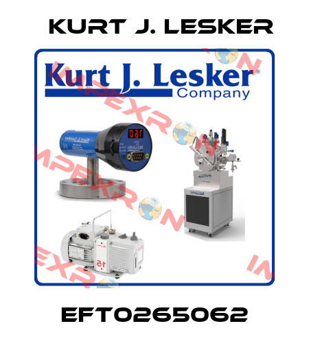 EFT0265062 Kurt J. Lesker
