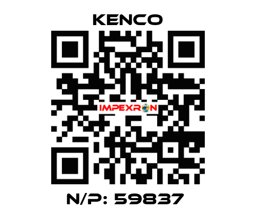 N/P: 59837  Kenco
