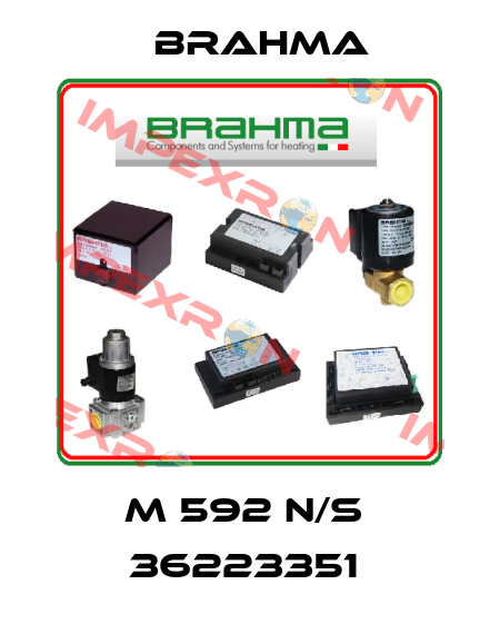 M 592 N/S  36223351  Brahma